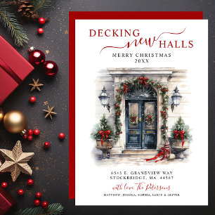 Decking New Halls New Home Christmas Moving Announcement