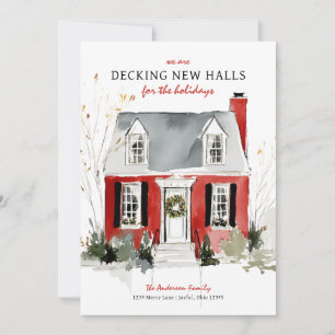 Decking New Halls Photo Christmas Holiday Card