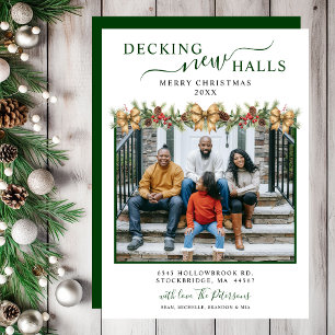 Decking New Halls Photo Christmas New Home Moving Announcement