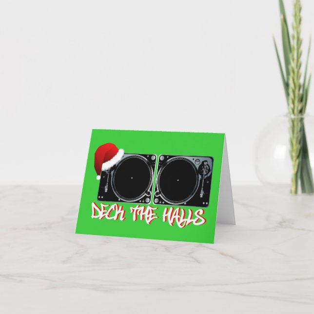 deckthehalls holiday card (Front)