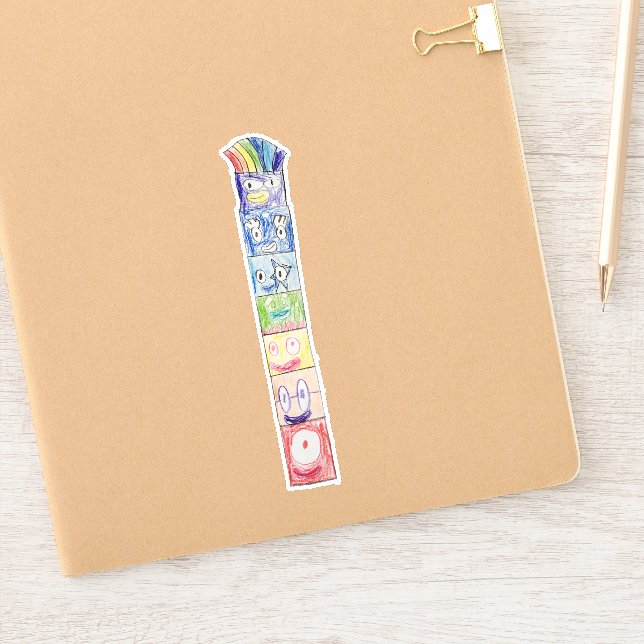 Declan's Colourful Totem (Notebook)