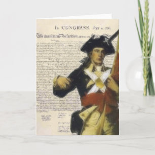 Declaration and Minute Man Card