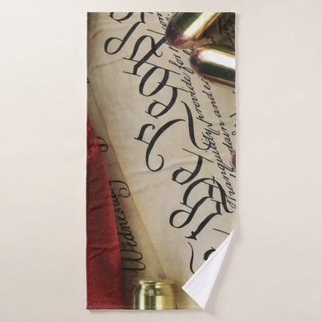 Déclaration d'indépendance (Serviette de bain)