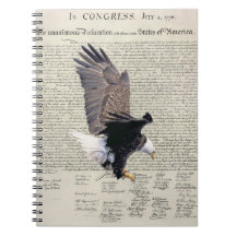Déclaration d'indépendance Carnet d'aigle chauve