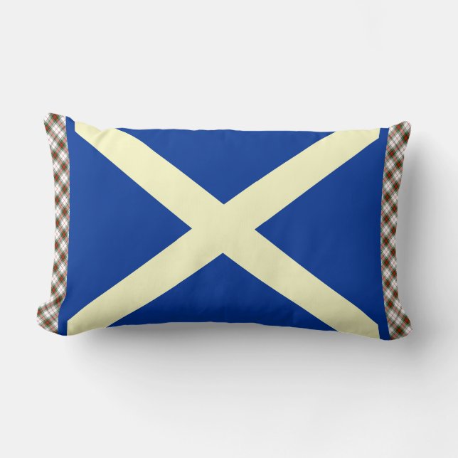 Déclaration écossaise de coussin de tartan (Recto)