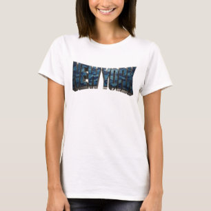 Déclaration Navy NEW YORK T-Shirt personnalisé