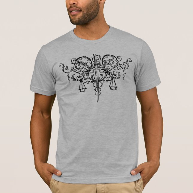 Declaration of Arbroath/Sword of Justice T-Shirt (Front)