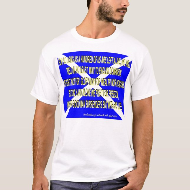 Declaration of Arbroath T-Shirt (Front)
