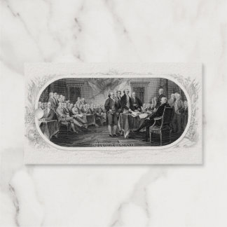 Declaration of Independence: $2 Bill, Etching Gift Tags