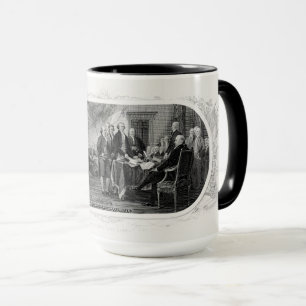 Declaration of Independence: $2 Bill, Etching Mug