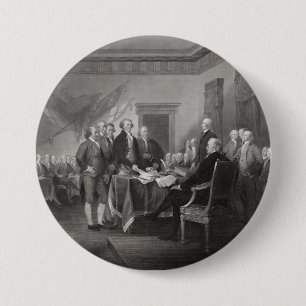 Declaration of Independence 3 Inch Round Button