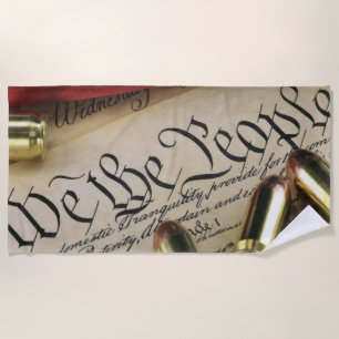 Declaration of Independence Beach Towel