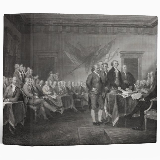 Declaration of Independence Binder (Front/Spine)