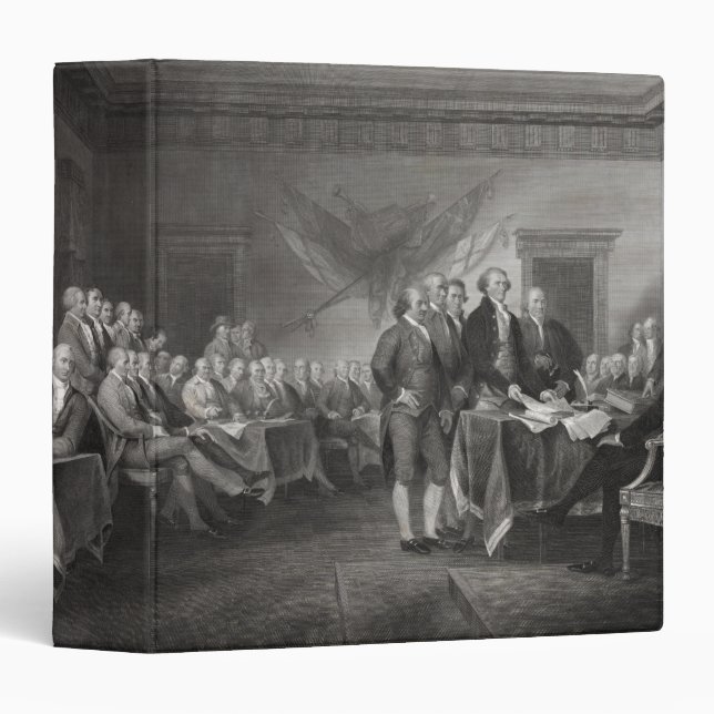 Declaration of Independence Binder (Front/Spine)