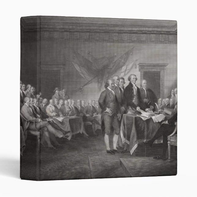 Declaration of Independence Binder (Front/Spine)