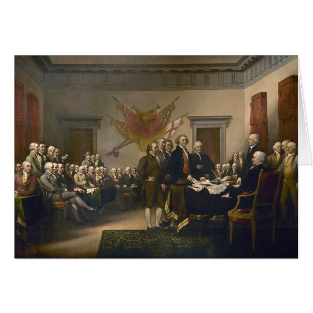 Declaration of Independence by John Trumbull (Front Horizontal)