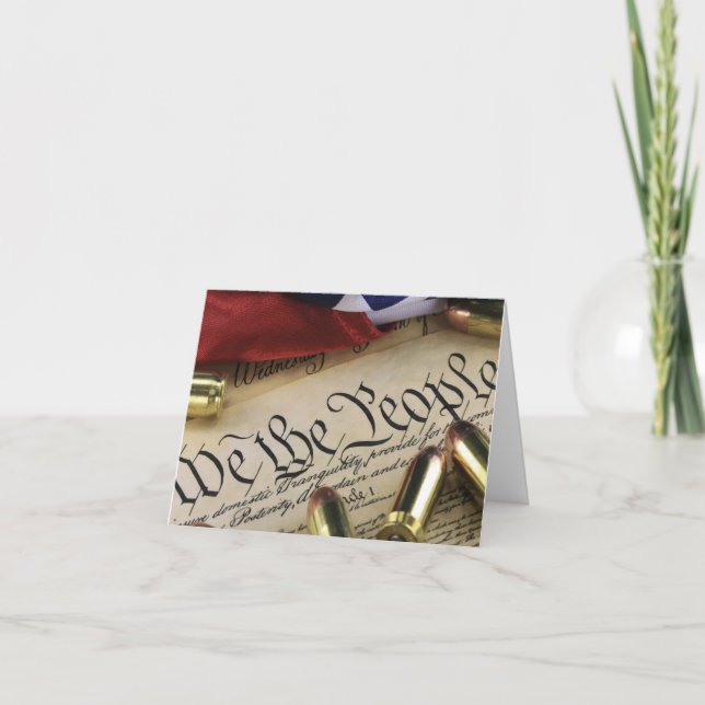 Declaration of Independence  Card (Front)
