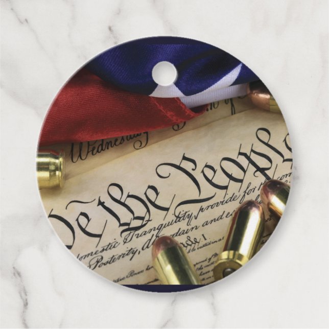 Declaration of Independence   Favour Tags (Front)