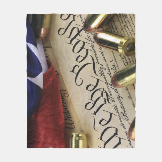 Declaration of Independence   Fleece Blanket (Front)