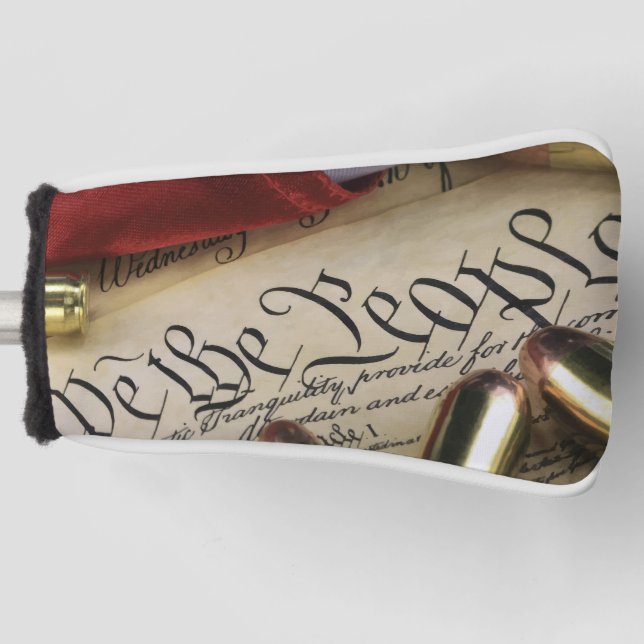 Declaration of Independence   Golf Head Cover (Front)