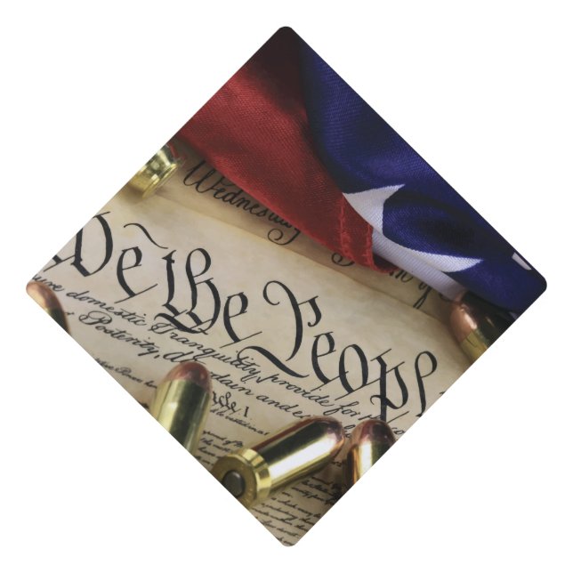 Declaration of Independence   Graduation Cap Topper (Front)