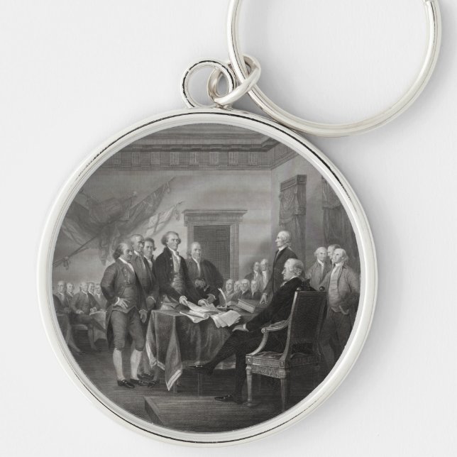 Declaration of Independence Keychain (Front)