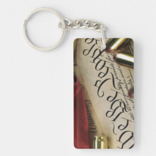 Declaration of Independence Keychain