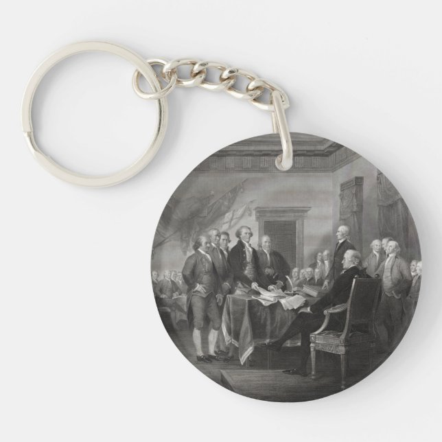 Declaration of Independence Keychain (Front)