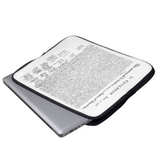 Declaration of Independence Laptop Sleeve
