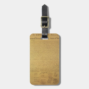 Declaration of Independence Luggage Tag