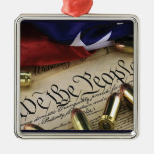 Declaration of Independence   Metal Ornament