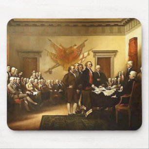 Declaration of independence Mousepad