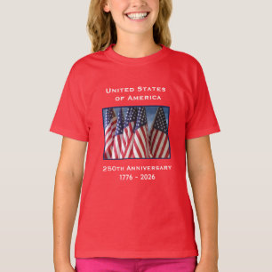 Declaration of Independence on Back July 4th 1776 T-Shirt