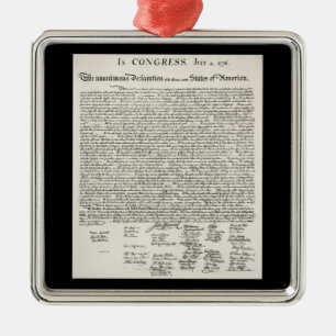 Declaration of Independence Ornament