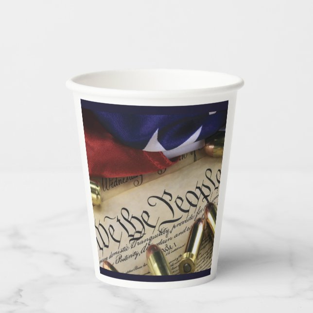 Declaration of Independence   Paper Cups (Front)