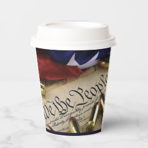 Declaration of Independence Paper Cups