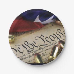 Declaration of Independence Paper Plate