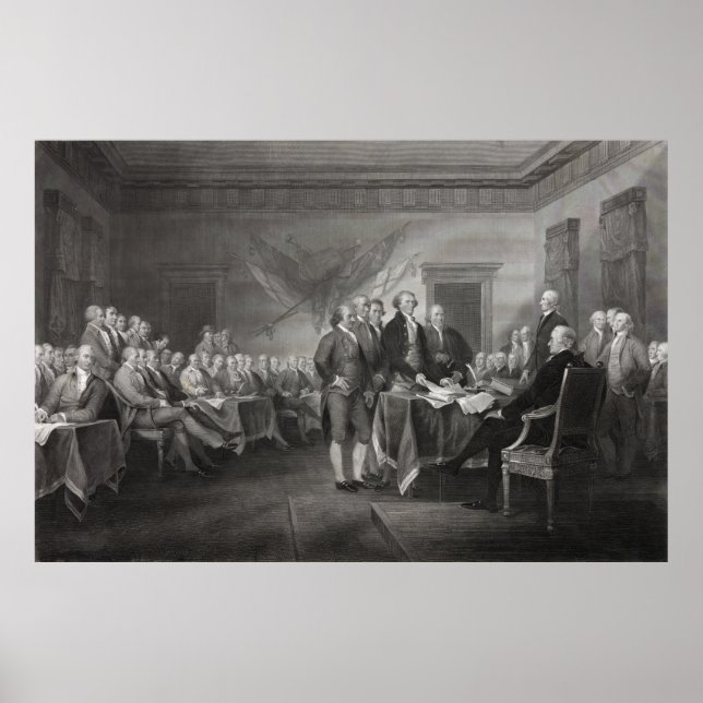 Declaration of Independence Poster (Front)