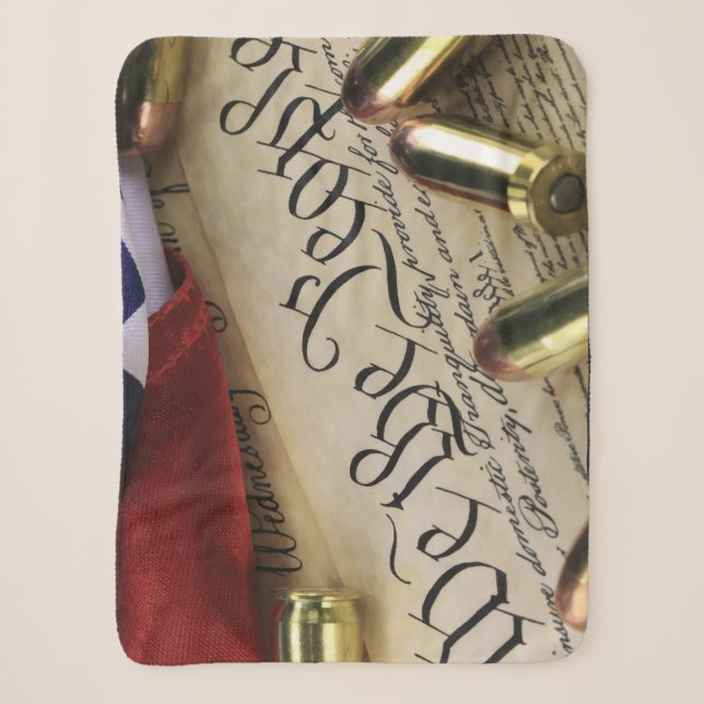 Declaration of Independence   Sherpa Blanket (Front)