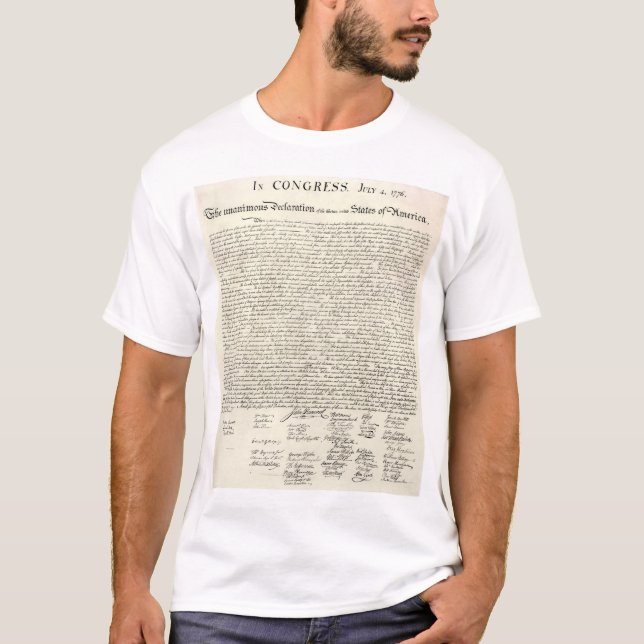 Declaration of Independence T-Shirt (Front)