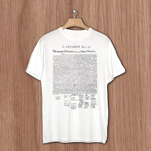 Declaration of Independence T-Shirt (Creator Uploaded)