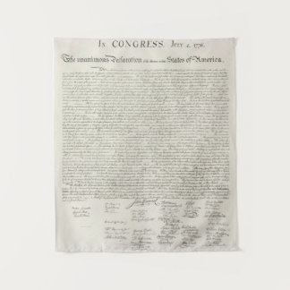 Declaration of Independence Tapestry