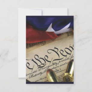Declaration of Independence   Thank You Card