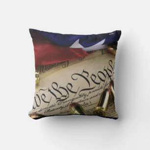 Declaration of Independence  Throw Pillow