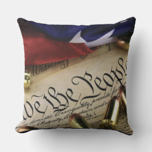 Declaration of Independence Throw Pillow
