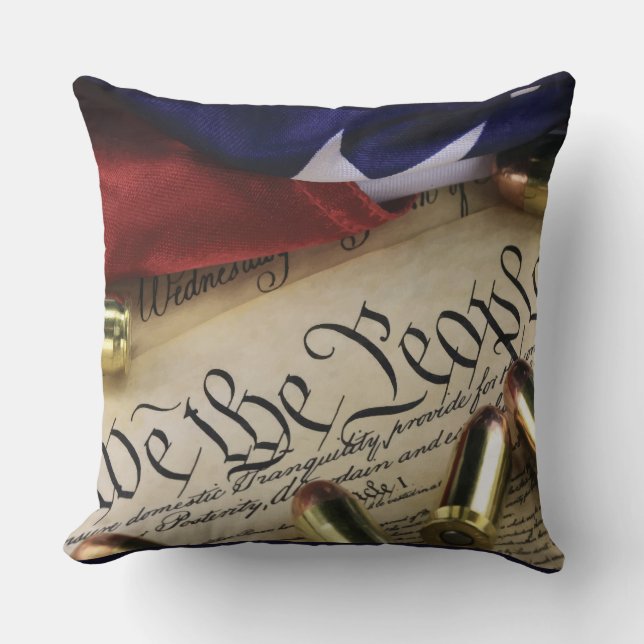 Declaration of Independence  Throw Pillow (Front)