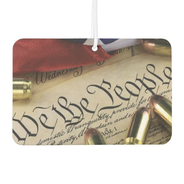 Declaration of Independence  Throw Pillow Air Freshener (Front)