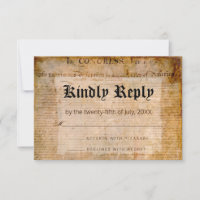 Declaration of Independence 📜 Wedding Parchment 