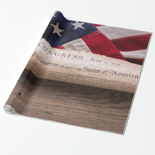 Declaration of Independence Wrapping Paper