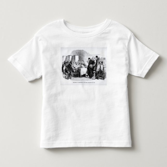 Declaration of Independency Toddler T-shirt (Front)